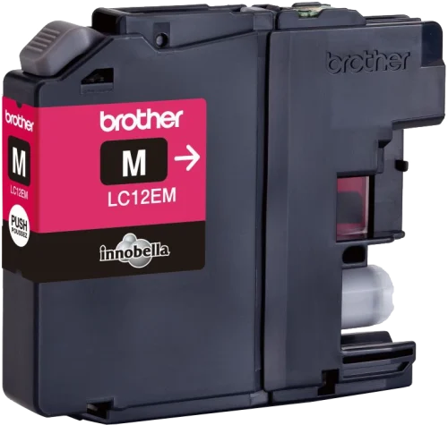 BROTHER cartouche Jet d'encre Magenta LC12EM