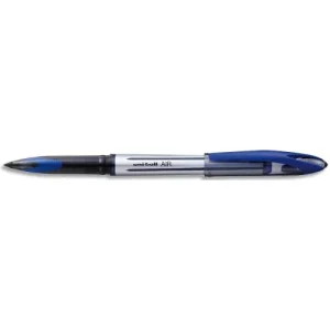 UNI-BALL Roller encre liquide Air 188 Bleu. Bille 0,7 mm. Pointe cône plastique.