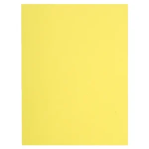 EXACOMPTA Paquet de 100 chemises FLASH 220 gr coloris Jaune canari, 100% recyclé