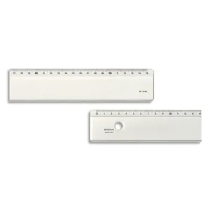 MINERVA Règle plate biseau anti-tâche en altuglas 75 cm