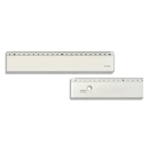 MINERVA Règle plate biseau anti-tâche en altuglas 110 cm