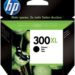 HP Cartouche Jet d'encre Noir XL 300 CC641EE