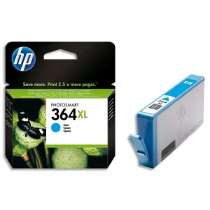 HP Cartouche Jet d'encre Cyan XL 364 CB323EE