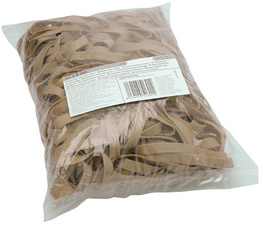 Maped Bracelets caoutchouc, naturel, 150x10 mm, grand paquet