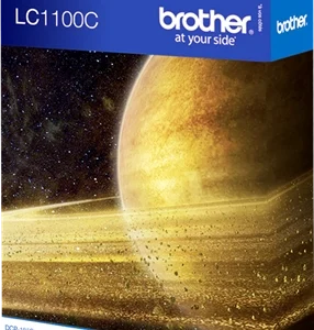 BROTHER cartouche Jet d'encre Cyan LC1100C