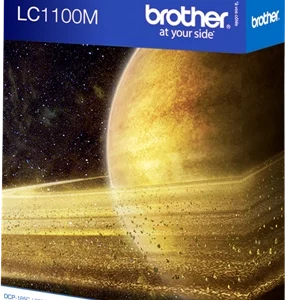 BROTHER cartouche Jet d'encre Magenta LC1100M