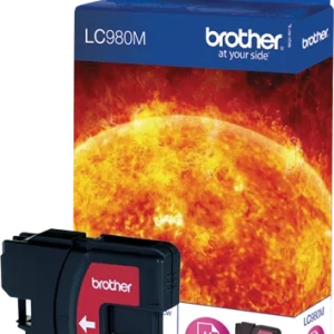 BROTHER Cartouche Jet d'encre Magenta LC980M