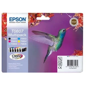 EPSON Multipack 6 couleurs (T0807) C13T08074011
