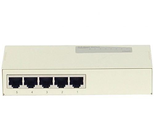 Switch Métal Réseau Ethernet - 5 ports 10/100