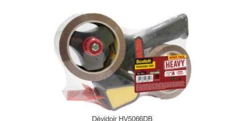 Scotch Dévidoir HV5066DB pour ruban adhésif d'emballage