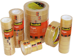 3M Scotch Ruban adhésif 508, 19 mm x 66 m, transparent