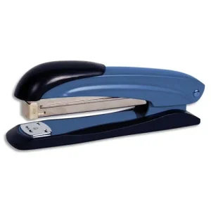 Agrafeuse de bureau. Agrafes 24/6 et 26/6. Capacité 25 feuilles. Coloris Bleu et Noir PERGAMY .