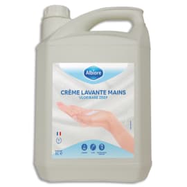 ALBIORE Bidon de 5 litres de crème lavante pour les mains