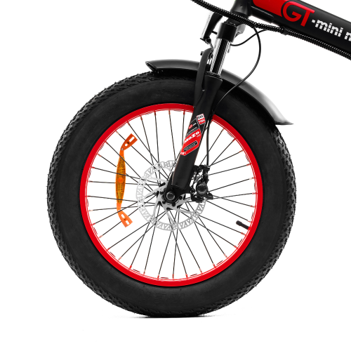 Vélo électrique pliable Argento MiniMax GT Moteur Bafang 48V/250W/80Nm , Batt 48V 12.8Ah, Dérailleur Shimano 7 vitesses. 25Km/h Pneu 20"