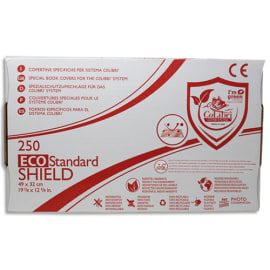 COLIBRI 250 Couvertures de livres ECO STANDARD SHIELD 85 microns, 49 x 32 cm