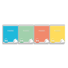 CONQUERANT Cahier Travaux Pratiques Maternelle 32p 17 x 22 cm 90g DL 3 mm/Uni couverture carte