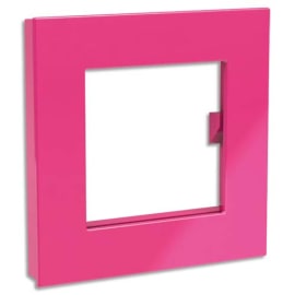 DAHLE Aimant Mega Magnet XL format 75 x 75 mm. Carré Rose