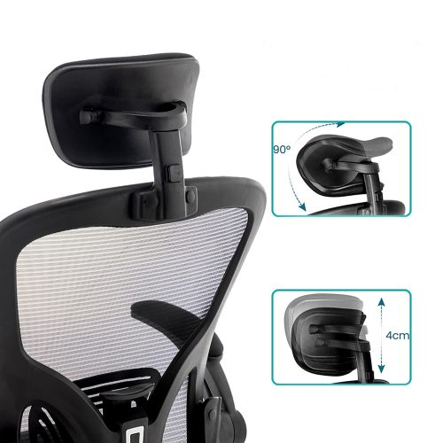 Chaise de bureau réglable simple ergonomique