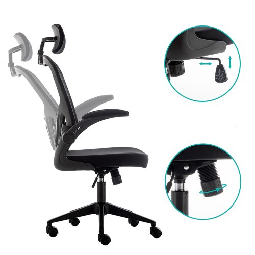Chaise de bureau réglable simple ergonomique