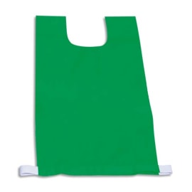 FIRST LOISIRS Lot de 12 chasubles simples 60 x 35 cm, coloris : Vert