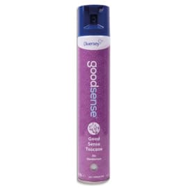 GOOD SENSE Aérosol 500 ml Désodorisant d'atmosphère neutralisateurs d'odeurs parfum Toscane