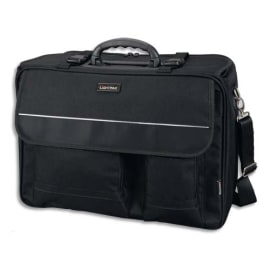 LIGHTPAK Pilot Case Noir en nylon polyester compartiments + poches L46 x H34 x P20 cm