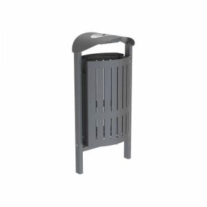 Corbeille Menton acier 50 L