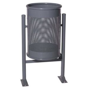 Corbeille basculante en acier 60 L