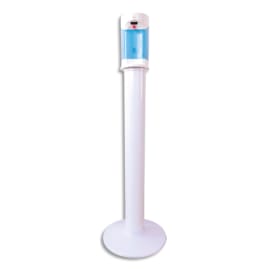 PRODIFA Borne de désinfection sans contact des mains : un diffuseur spray + pied + socle + piles