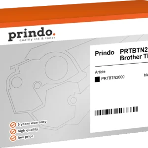 Toner Compatible avec Brother TN-2000 Prindo Noir