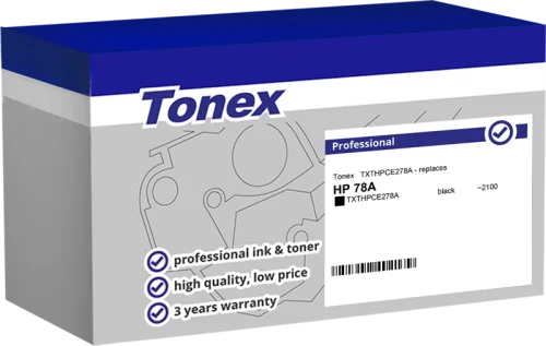 Toner Compatible avec HP 78A (CE278A) Tonex Noir