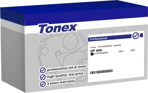 Toner Compatible avec HP 49A (Q5949A) Tonex Noir