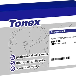 Toner Compatible avec HP 49X (Q5949X) Tonex Noir