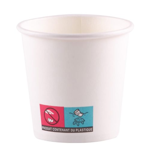 GOBELET CARTON 12 CL CHAUD NEUTRE 4 oz