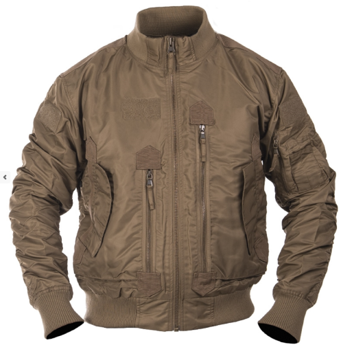 VESTE DE VOL TACTIQUE US DARK COYOTE