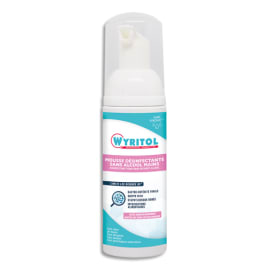 WYRITOL Flacon 50 ml de Mousse désinfectante sans alcool pour les mains, sans parfum
