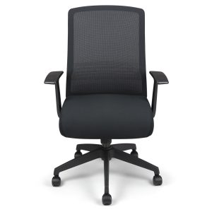 Siège bureautique synchrone avec accoudoirs réglables