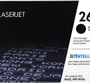 HP 26A CF226A Toner Noir Authentique pour HP LaserJet Pro M402 / M426