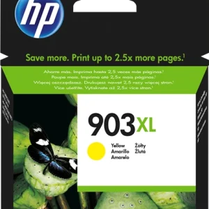 HP 903XL Cartouche Encre Jaune gd capacité Authentique T6M11AE HP OfficeJet 6950 HP OfficeJetPro6960/6970