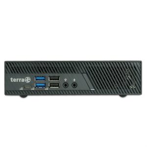 TERRA PC-MINI 5000V6.1 SILENT GREENLINE Intel Core i3-12100 / 12 MB Intel Smart Cache, max. Turbo-Frequency 4.3 GHz Windows 11 Pro 8 Go Mémoire interne Capacité disque dur 1 x 500 Go - SSD
