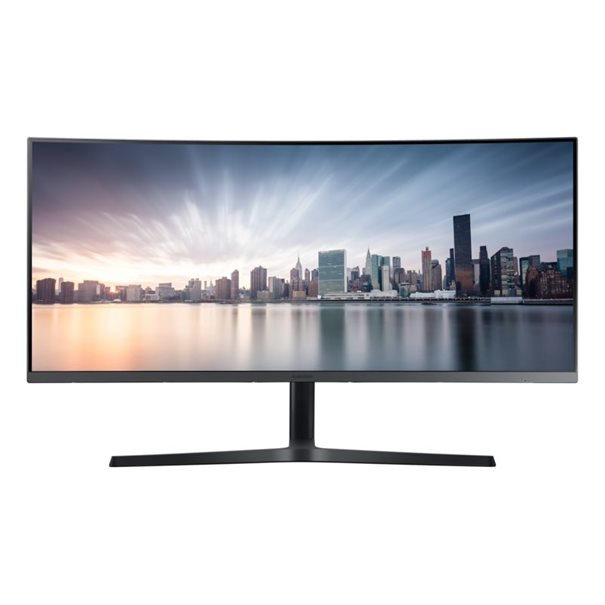 SAMSUNG C34H890WGR Ecran PC Incurvé, Dalle VA 34", Résolution UHD ultra-large (3,440 x 1,440), 100 Hz, 4ms, AMD FreeSync,Black