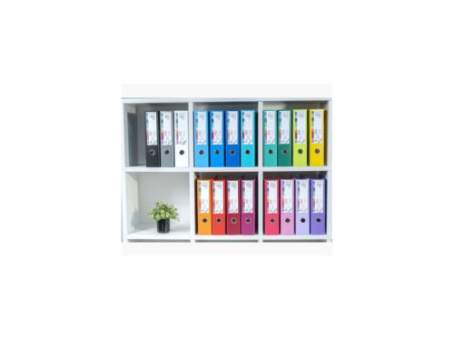 EXACOMPTA Classeur à levier PP Premium, A4, 80 mm, bleu clair