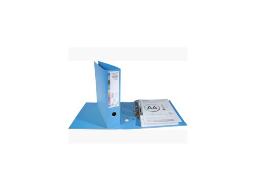 EXACOMPTA Classeur à levier PP Premium, A4, 80 mm, bleu clair