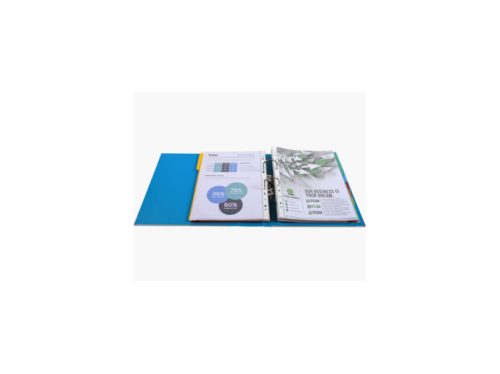EXACOMPTA Classeur à levier PP Premium, A4, 80 mm, bleu
