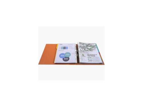 EXACOMPTA Classeur à levier PP Premium, A4, 80 mm,orange