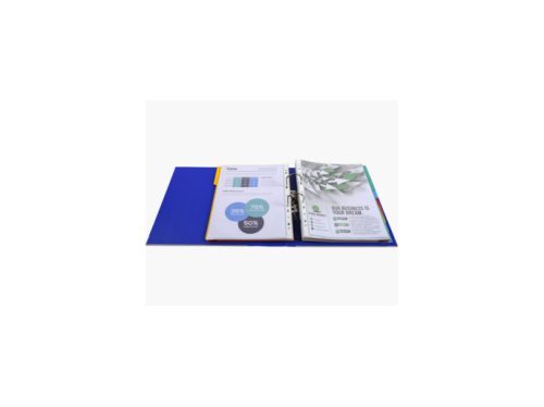 EXACOMPTA Classeur à levier PP Premium, A4, 80 mm,bleu foncé