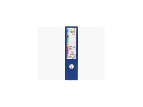 EXACOMPTA Classeur à levier PP Premium, A4, 80 mm,bleu foncé