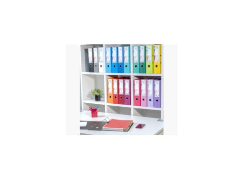 EXACOMPTA Classeur à levier PP Premium, A4, 80 mm, assortie