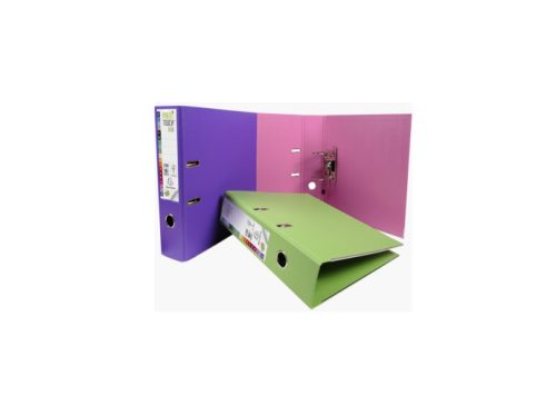 EXACOMPTA Classeur à levier PP Premium, A4, 80 mm, assortie