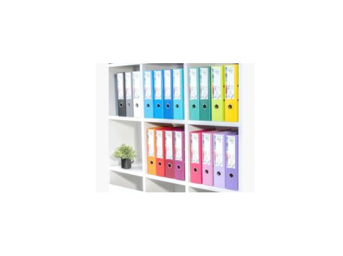 EXACOMPTA Classeur à levier PP Premium, A4, 80 mm, assortie